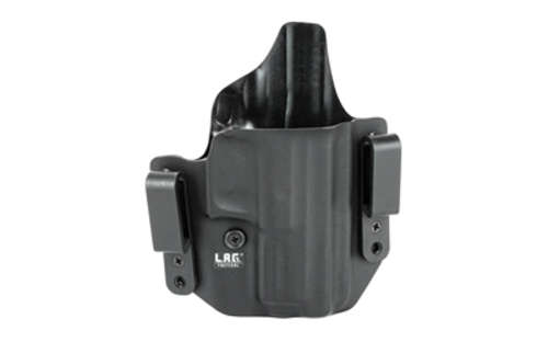 Holsters L.A.G. Tactical Inc. Defender LAG DFNDR SPFD XD 4" OWB/IWB BLK RH • Model: Defender